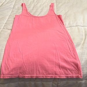 Lilly Pulitzer Pink Cotton Tank